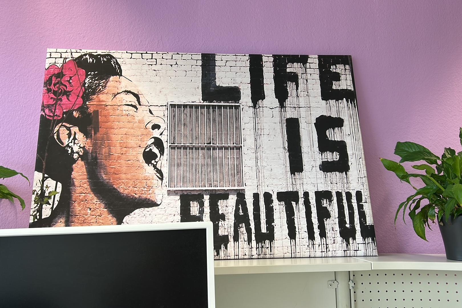 Bild: "Life is beautiful"