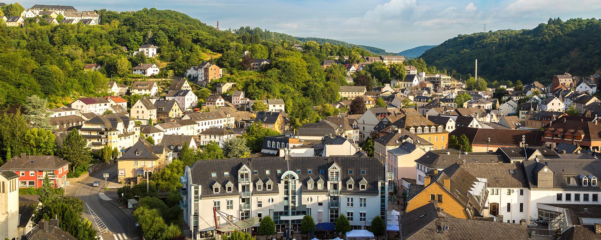 Blick über Idar-Oberstein