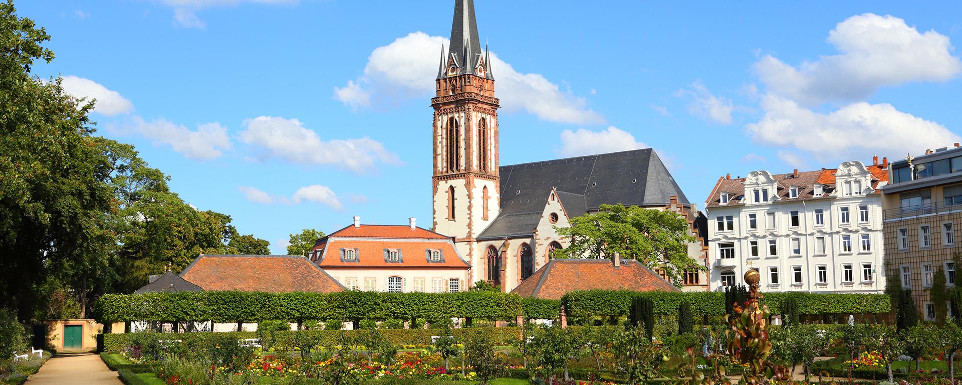 Darmstadt, Prinz-Georg-Garten, Sankt-Elisabeth-Kirche