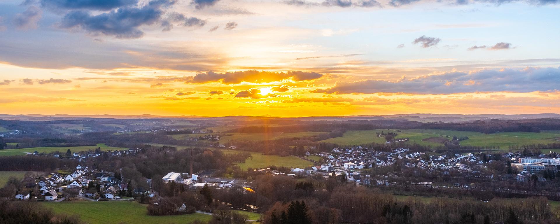 Panoramablick über Altenkrchen